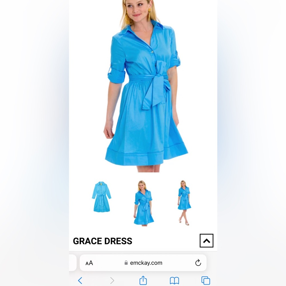 Beautiful Elizabeth McKay dress, size 6